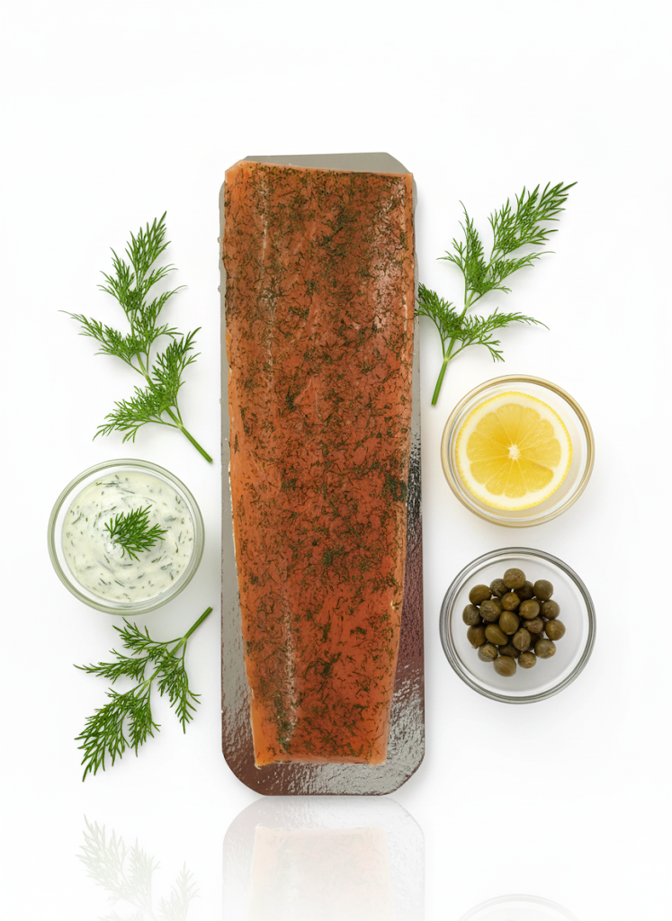 Coeur saumon Gravlax